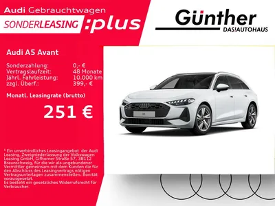 Audi Audi A5 Avant TDI QUATTRO++WINTERRÄDER+AHK+PANORAMA++ im Leasing von Null-Leasing