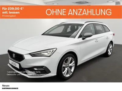 Seat Seat Leon Sportstourer FR eTSI DSG NAVI ISTZHEIZUNG EINPARKHILFE LED im Auto Abo von LeasingMarkt.de