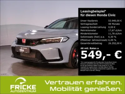 Honda Honda Civic Type R +Navi+Rückfahrkamera+ACC+LED im Auto Abo von LeasingMarkt.de