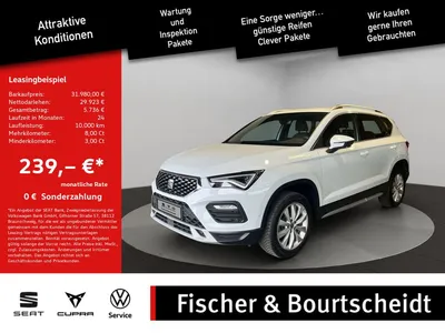 Seat Seat Ateca 2.0 TDI Xperience NAVI AHK ACC FACEL. LED im Leasing von Null-Leasing