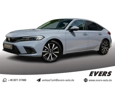 Honda Honda Civic 2.0 e:HEV Elegance LED + NAVI + ACC im Leasing von Null-Leasing