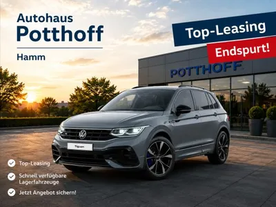 VW Volkswagen Tiguan R 2.0 TSI DSG 4MOTION 💥R-DEAL💥 PANO AHK NAVI KAMERA IQ.LIGHT im Leasing von LeasingMarkt.de