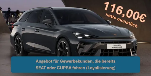 Cupra CUPRA Leon 2.0 TSI 245kW VZ DSG 4WD Sportstourer - nur gültig bei Loyalisierung im Auto Abo von Null-Leasing