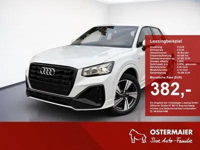 Audi Audi Q2 S Line 2.0TDI 116PS 6-Gang FAHRSCHULEINBAU MA im Auto Abo von Null-Leasing