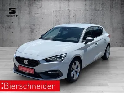 Seat Seat Leon 1.5 eTSI DSG FR ❗Sonderleasing❗ LED Navi FaPa XL Kamera Kessy WP im Auto Abo von LeasingMarkt.de