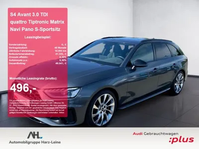 Audi Audi S4 Avant 3.0 TDI quattro Tiptronic Matrix Navi Pano S-Sportsitz im Leasing von LeasingMarkt.de