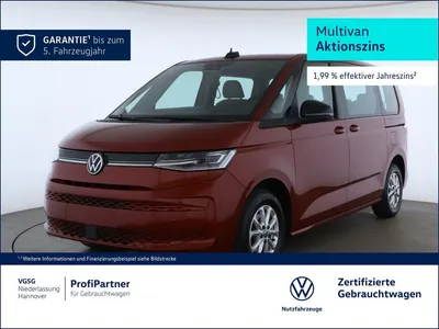 VW Volkswagen Multivan Life Standhzg AHK IQ-Light Navi Head-Up im Leasing von Null-Leasing