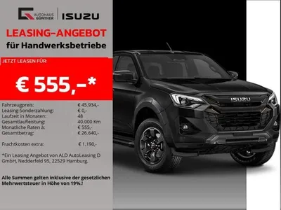 Isuzu Isuzu D-MAX D-Max V-CROSS Doka Automatik  4WD Winter/Leder/Carplay im Auto Abo von LeasingMarkt.de