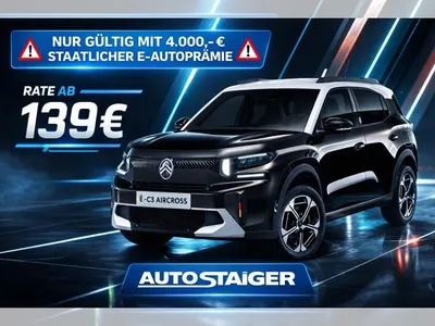 Citroen Citroën C3 Aircross ⚡️TEAM-D Elektromotor 113⚡️❗️Bestellfahrzeug❗️ im Leasing von LeasingTime
