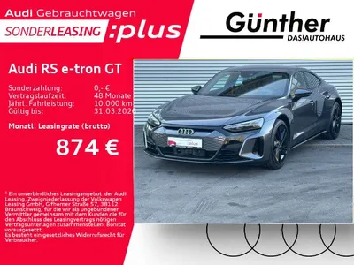 Audi Audi RS e-tron GT +WINTERRÄDER+SITZBELÜFTUNG+360 GRAD im Auto Abo von Null-Leasing