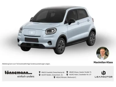 Leapmotor Leapmotor T03 DESIGN 37,3 kWH  *AUTOM. ABBLENDLICHT+PANO+ABSTANDSTEMPOMAT+LED im Auto Abo von LeasingMarkt.de