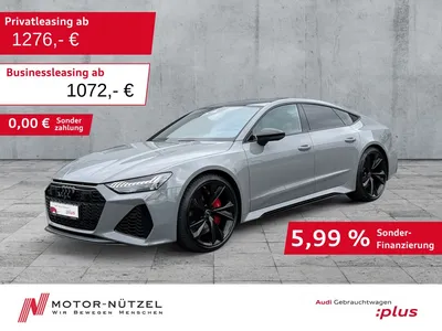 Audi Audi RS 7 Sportback TFSI QU MATRIX+HuD+B&O+PANO+360° im Leasing von Null-Leasing