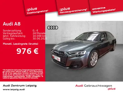 Audi AUDI A8 L 60 TFSIe qu. *Dig.-Matrix*Pano*HuD*AIR*B&O* im Auto Abo von Null-Leasing
