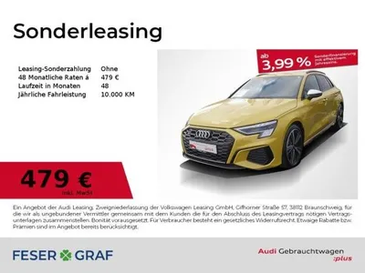 Audi Audi S3 Sportback TFSI S tronic Navi V-Cockpit ACC im Auto Abo von LeasingMarkt.de