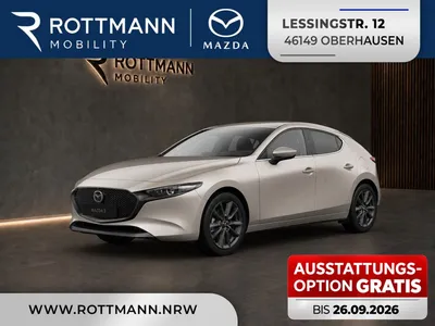 Mazda Mazda 3 2027 140ps Aut. EXCLUSIVE-Line 360°K BOSE ACC im Leasing von Null-Leasing