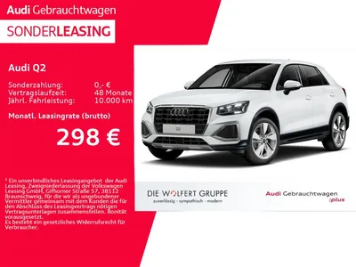 Audi Audi Q2 advanced 35 TDI S tronic AHK*KAMERA*MATRIX im Leasing von Null-Leasing