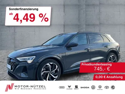 Audi Audi Q8 e-tron 55 QU S-LINE INT MATRIX+NAVI+AIR+21" im Leasing von Null-Leasing