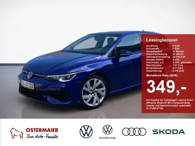 VW Volkswagen Golf VIII R BLACK DSG 4M AKRAPOVIC.ACC.HARMAN.NAVI.PANO im Leasing von LeasingMarkt.de