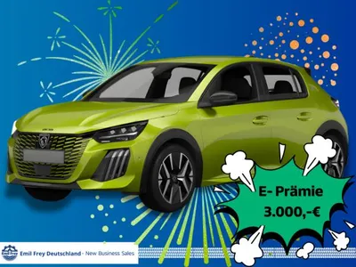 Peugeot Peugeot 208 e208 Style  136PS 100kw 💶​🔋​ E Prämie im Auto Abo von LeasingTime