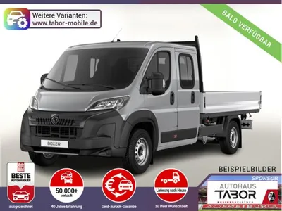Peugeot Peugeot Boxer Pritsche DoKa 435 AT L4 AHK CarP Kam Visib im Leasing von LeasingMarkt.de