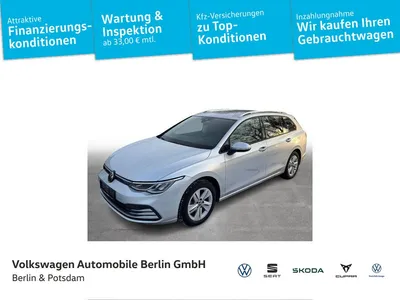 VW Volkswagen Golf VIII Variant 2.0 TDI Life DSG Navi LED AZV im Leasing von Null-Leasing