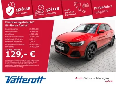 Audi Audi A1 allstreet S line 25 TFSI Navi LED PDCplus GRA im Auto Abo von LeasingMarkt.de