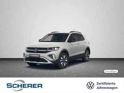 VW Volkswagen T-Cross GOAL 1.0 TSI IQ.LIGHT RFK CARPLAY SHZ im Leasing von Null-Leasing