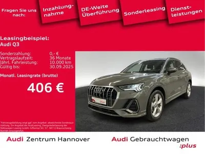 Audi Audi Q3 Sline 35 TFSI LED AHK Navi virtual im Auto Abo von LeasingMarkt.de