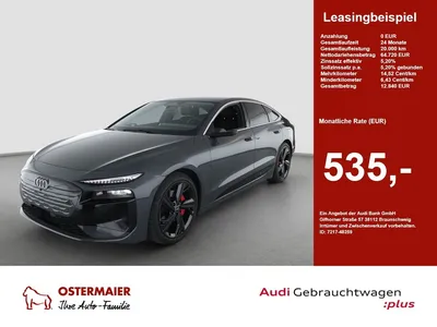 Audi Audi A6 Sportback e-tron 428PS QUATTRO NP:100tEUR! AH im Leasing von Null-Leasing