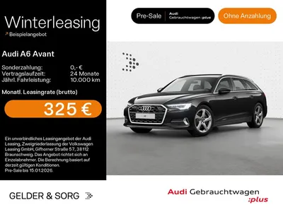 Audi Audi A6 Avant 45 TFSI quattro AHK*Matrix*RFK*Virtual im Auto Abo von Null-Leasing