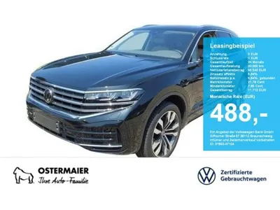 VW Volkswagen Touareg ELEGANCE 3.0TDI NP.99T ACC.5J-G.AHK.STHZG.KAMERA.NAVI.LUFT.HD-MATRIX im Auto Abo von LeasingMarkt.de