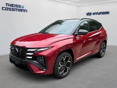 Hyundai Hyundai Tucson 1.6 T-GDI 48V N Line DCT 4WD, Assistenzpaket,  Dachlackierung im Auto Abo von LeasingMarkt.de