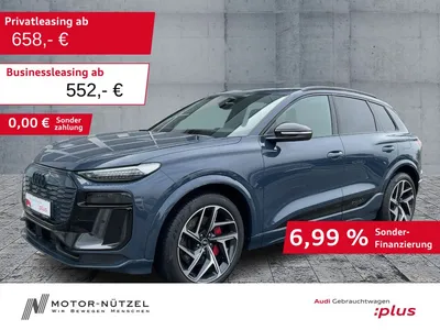 Audi Audi SQ6 e-tron QU MATRIX+HuD+B&O+ACC+AIR+PANO+360° im Leasing von Null-Leasing
