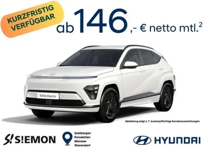 Hyundai Hyundai Kona Elektro Select ⚡ 49kWh ⚡ kurzfristig verfügbar ⚡  andere Farben möglich ⚡ im Auto Abo von LeasingMarkt.de