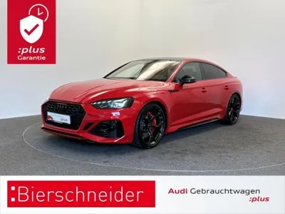 Audi Audi RS5 Sportback Competition plus 290KM H LASER 20 B&O PANO HEAD-UP VIRTUAL UMGEBUNGSKAMERA ACC NAVI LEDER im Auto Abo von LeasingMarkt.de