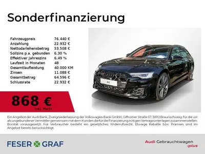 Audi Audi S6 Avant TDI AHK,Matrix,B&O,Leder,Sportsitze+ im Leasing von LeasingMarkt.de