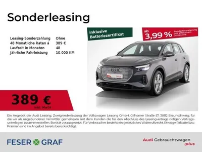 Audi Audi Q4 e-tron 45 Vir. Cockpit/Kamera/Alu19/ACC im Auto Abo von LeasingMarkt.de