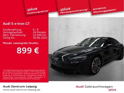 Audi Audi e-tron GT S qu. *Laserlicht*Pano*HuD*Air** im Auto Abo von LeasingMarkt.de