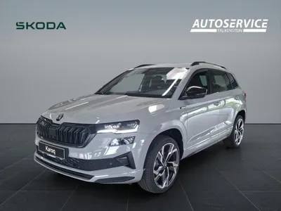 Skoda Skoda Karoq Sportline 150PS DSG AHK Navi elektr.Heckklappe Fahrassist.+ im Leasing von LeasingMarkt.de