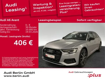 Audi Audi A6 Avant Sport advanced 35 TDI S tr. AHK MATRIX im Auto Abo von LeasingMarkt.de