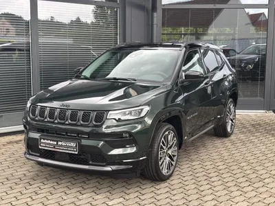 Jeep Jeep Compass 1.5 E-Hybrid Summit Automatik *LEDER*LED*SHZ*PDC*ACC*360Grad*19Zoll*SOFORT* im Auto Abo von LeasingMarkt.de