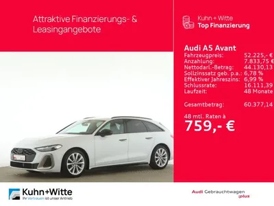 Audi Audi A5 Avant 2.0 TFSI quattro edition one AHK+B&O+RFK im Leasing von LeasingMarkt.de