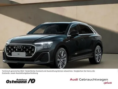 Audi Audi Q8 50 TDI quattro AHK/S Line/Pano/21Zoll/Matrix im Auto Abo von LeasingTime