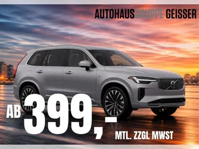 Volvo Volvo XC90 B5 AWD Ultra Bright / EINZELSTÜCK Aurora Silver im Leasing von LeasingMarkt.de