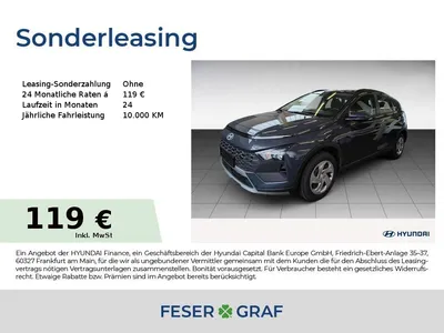 Hyundai Hyundai Bayon SELECT NAV KLIMA USB CAM ALLWETTER CARPLAY im Leasing von Null-Leasing