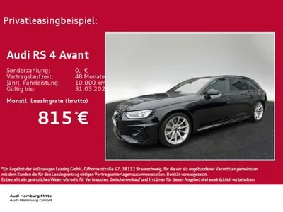 Audi Audi RS4 Avant quattro tiptronic Navi Pano AHK im Auto Abo von LeasingMarkt.de