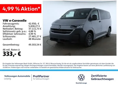VW Volkswagen e-Caravelle *9-Sitzer*GRA*LED*RFK*Einparkhilfe im Leasing von Null-Leasing