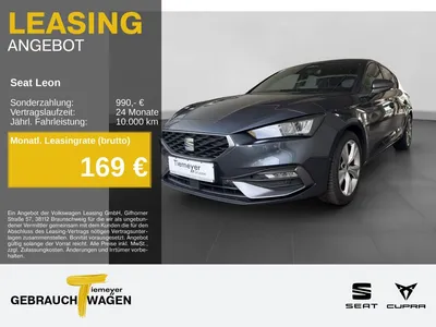 Seat Seat Leon 2.0 TDI DSG FR NAVI ACC SH PDC+ GJR im Leasing von Null-Leasing