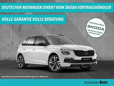Skoda Skoda Kamiq KAMIQ 1.5 TSI DSG MONTE CARLO *MATRIX*AHK*ACC* im Leasing von LeasingMarkt.de