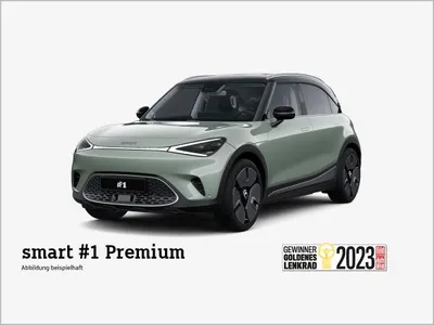 Smart smart #1 Premium❗️inkl. 6.000€ E-Prämie Anzahlung¹❗️(Head-up/Soundsystem/Navi/Pano/LED+) im Leasing von LeasingTime